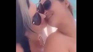 3 sexy sluts partying naked on a boat in jamaica