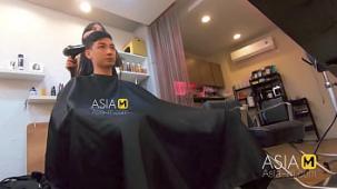 Modelmedia asia barber shop bold sex ai qiu mdwp 0004 mejor video porno original de asia