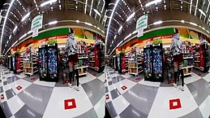 Culona sin bragas en el supermercado realidad virtual vr daniela hot hyperversos