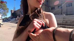 Sexo en publico por las calles de barcelona dollscult