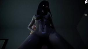 4k fantasma femenino folla duro el pene de un chico y hace que se corra por todas partes hentai 3d
