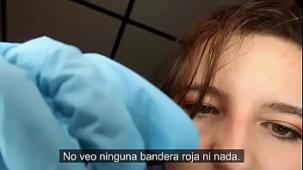 Aftynrose asmr doctor higienista dental video de juego de roles subtitulado espanol