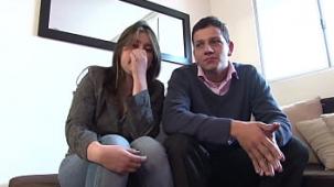 Matrimonio colombiano se aburren de la rutina y hacen su primer video porno