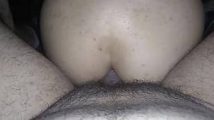 El mejor sexo anal amateur anal de espalda y me vengo en el rico culo de mi novia anal pov hotcoupledj