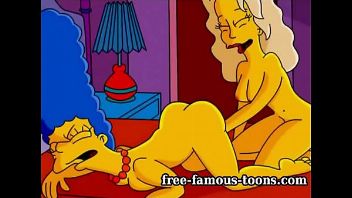 Marge Simpson follando con Ned Flander y muchos más.