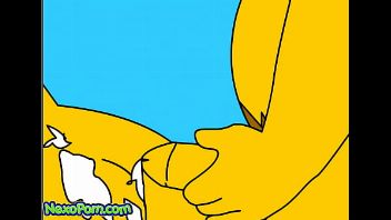 Homer y marge hacen el amor