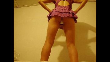 Chica en minifalda
