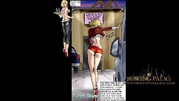 Cartoon comic book sex