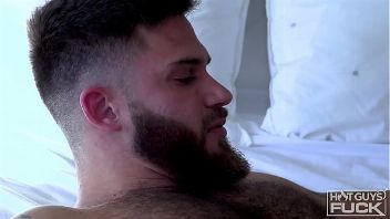 Muscle hairy cum