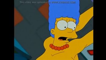 Bart y Marge simpson