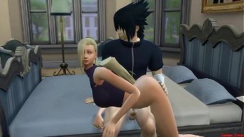 Sasuke teniendo sexo con naruto