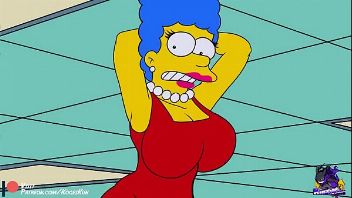 Marge maquillada