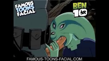 Famous toon facial ben 10