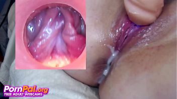 Hot babe wet vagina on cam