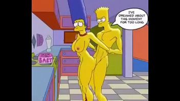 Marge and bart simpson fuck con audio