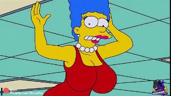 Los Simpson Bart con Marge xxx