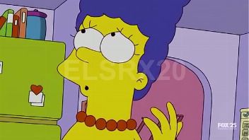 Pelicula Marge simpson comiendo con bart