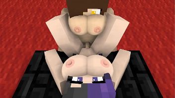 Minecraft lesvico desnudo