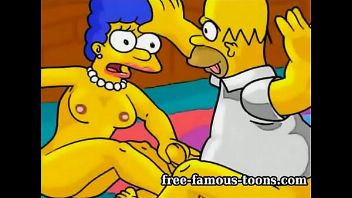 Homer y marge le lambe la vagina a marge