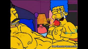 Marge simpson nude masturba su pene