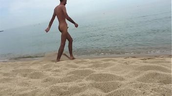 Gays follando duro playa trios